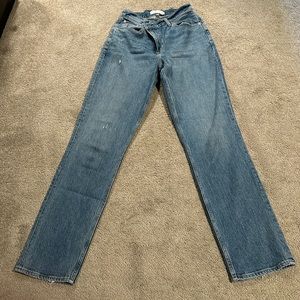 Abercrombie and Fitch Curve Love 90’s Straight Ultra High Rise Jeans size 27